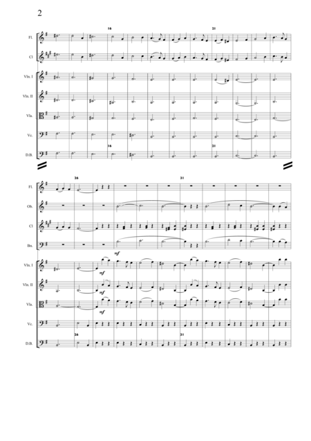 Symphony In E Minor 1st Movement Page 2