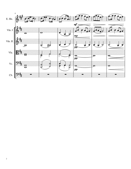 Symphony Number 9 Ii Largo Page 2