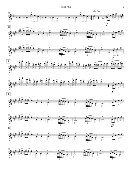 Take Five Flute 2 Page 2