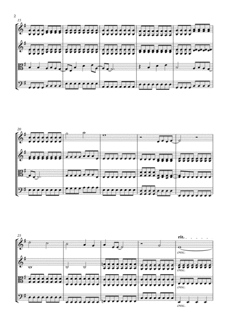 Take Me Out String Quartet Page 2