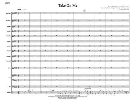 Take On Me For Little Big Band And Vocals Page 2