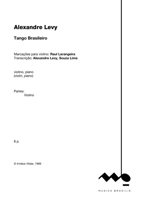 Tango Brasileiro Violino E Piano Page 2