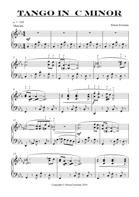 Tango In C Minor Page 2