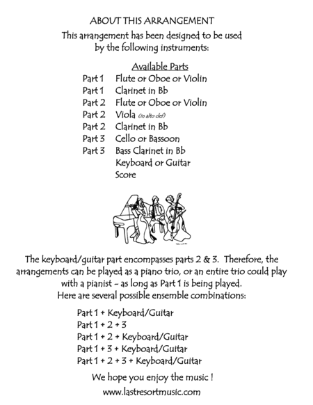 Tarantella From The Nutcracker For Woodwind Trio Or Clarinet Trio Page 2