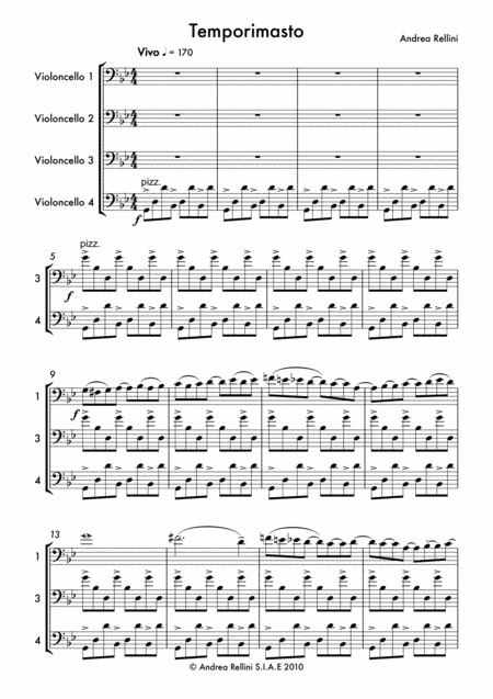 Temporimasto Cello Quartet Page 2