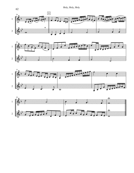 Ten Selected Hymns For The Performing Duet Vol 4 Trumpet Clarinet And Horn Page 2