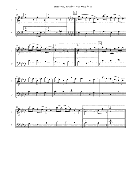 Ten Selected Hymns For The Performing Duet Vol 5 Flute And Bassoon Page 2