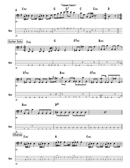 Tenement Funster Bass Guitar Tab Page 2