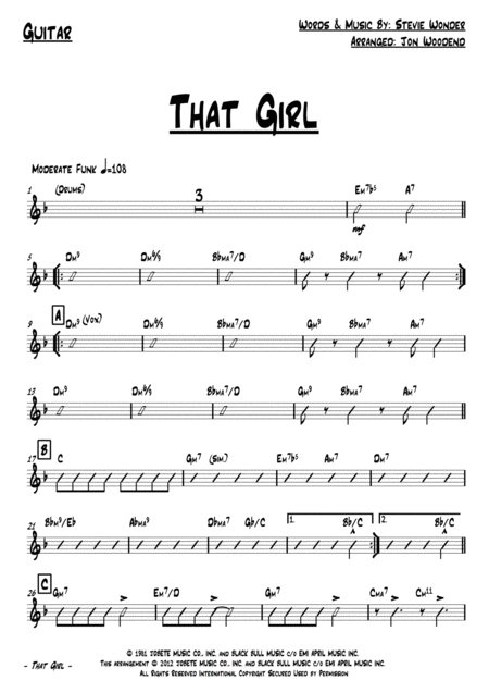 That Girl 7 Piece Pop Rock Band Page 2