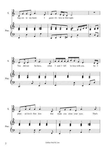 Thats How Love Grows This Is A Love Song Which Is My Original Composition Page 2