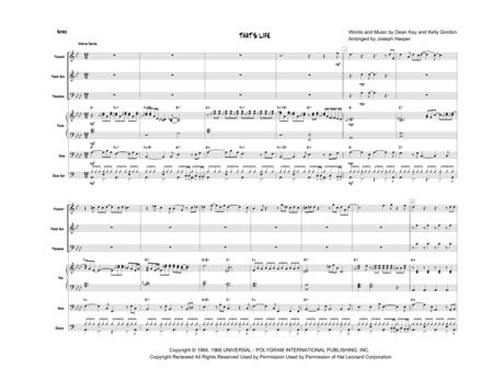 Thats Life Jazz Combo Page 2