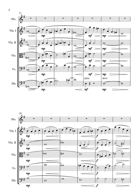 The Ages French Horn Strings Page 2