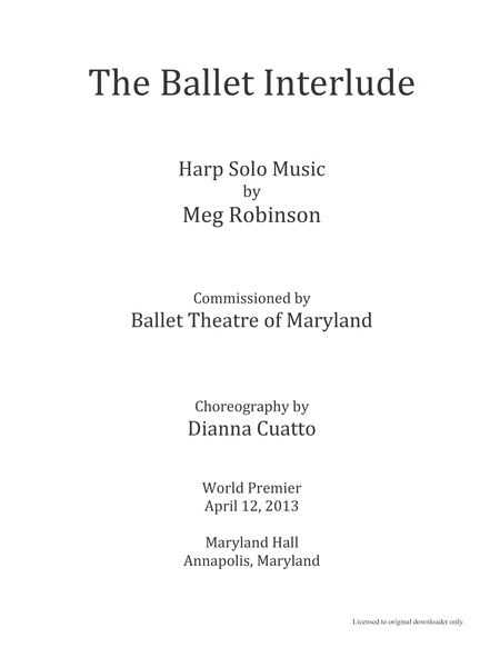 The Ballet Interlude Page 2