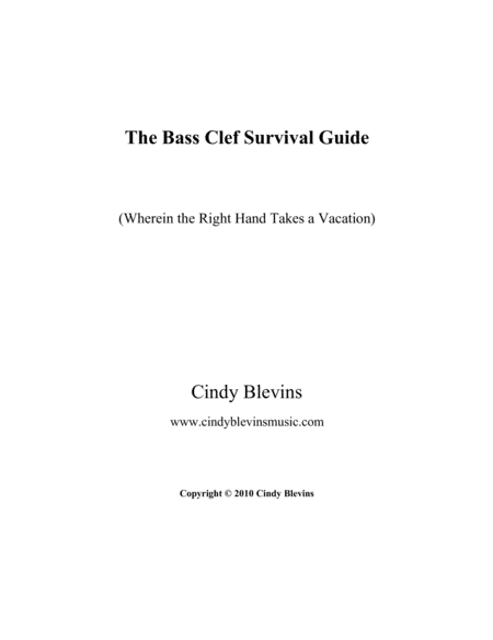 The Bass Clef Survival Guide A Learning Guide All About Bass Clef Page 2