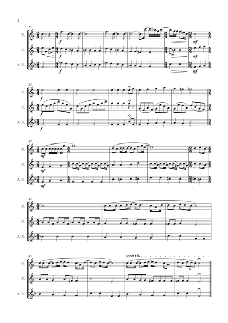 The Beatles Blackbird Flute Trio Page 2