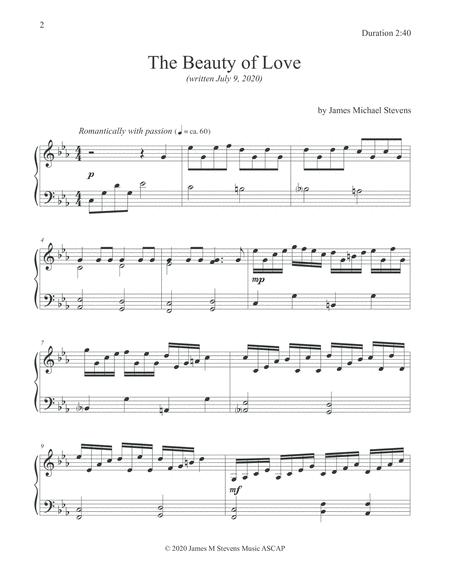 The Beauty Of Love Romantic Piano Page 2