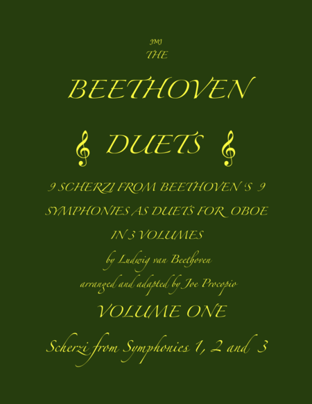The Beethoven Duets For Oboe Complete Collection All 9 Scherzi Page 2