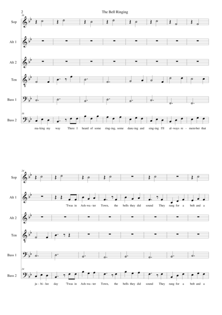 The Bell Ringing Choral Version Page 2