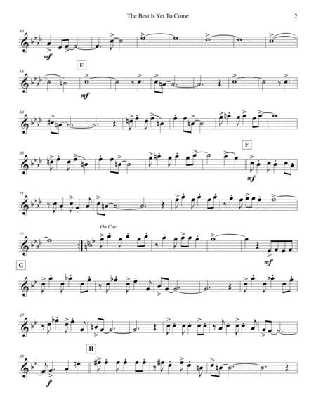 The Best Is Yet To Come Flute 3 Page 2