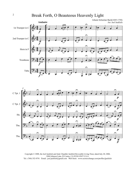 The Big Book Of Christmas Carols For Brass Quintet Vol Iii Page 2