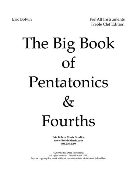 The Big Book Of Pentatonics Fourths Page 2