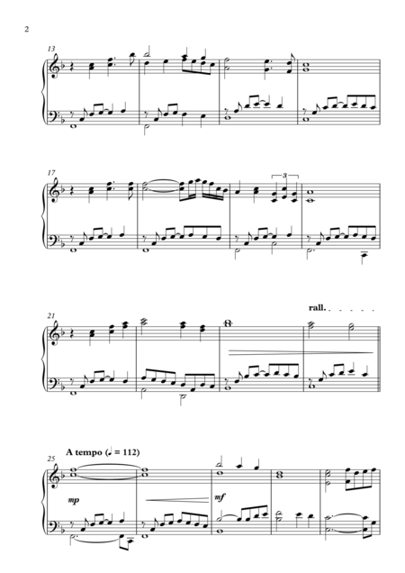 The Bridal Chorus For Solo Piano Page 2