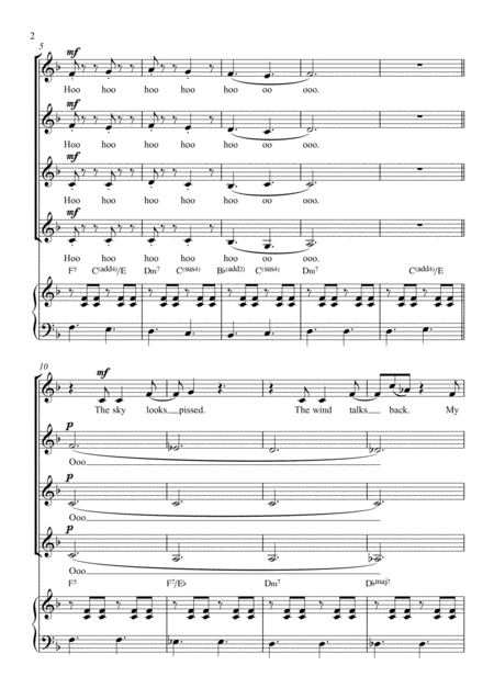 The Chain Ssaa Choir With Piano Page 2