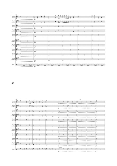 The Cherry Tree Carol Arranged By Derick Kane For School Flexi Band Page 2