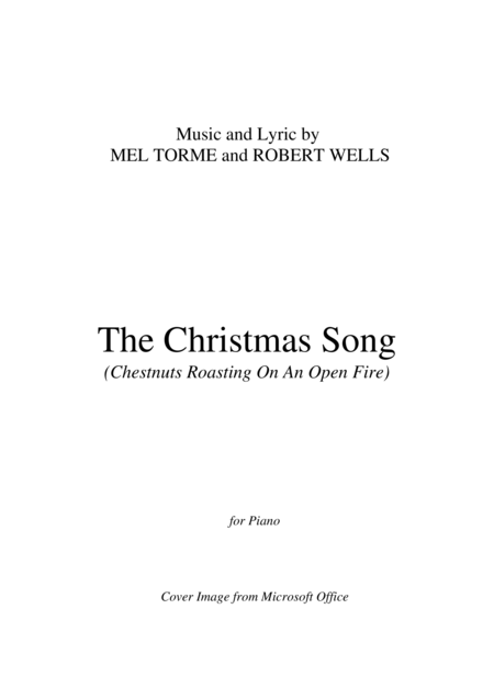 The Christmas Song Intermediate Piano Solo C Major Page 2