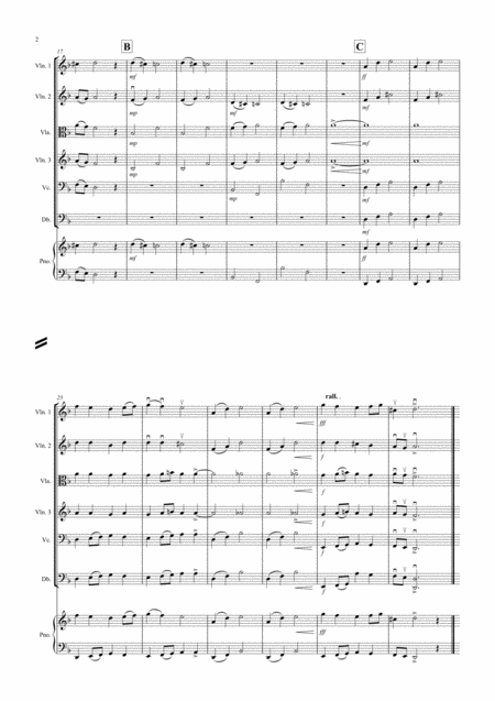 The Death Of Ase From Peer Gynt For String Orchestra Page 2