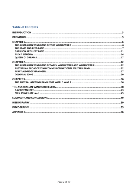 The Development Of The Australian Wind Band An Historical Overview With Review Of Selected Works By Dr Martin Hardy Page 2