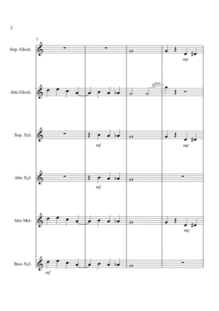 The Entertainer Main Theme For Orff Ensemble Page 2