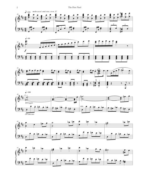 The First Noel A Concert Piece Page 2