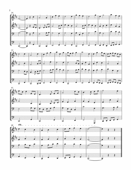 The First Noel Brass Quartet Page 2