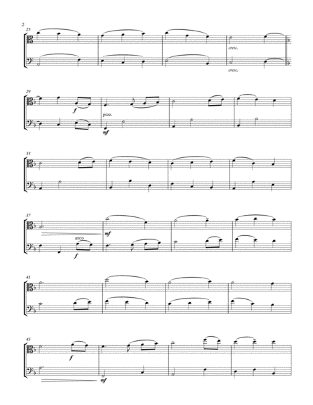 The First Noel Viola Cello Duet Two Tonalities Included Page 2