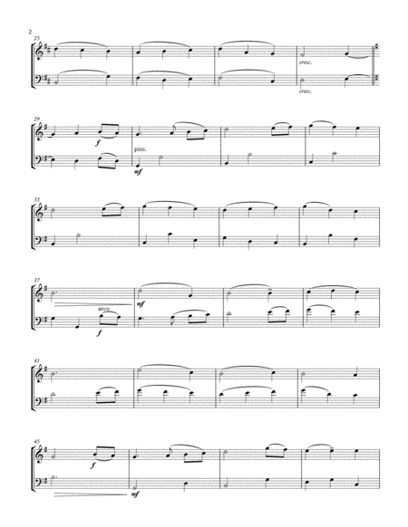 The First Noel Violin Cello Duet Two Tonalities Included Page 2