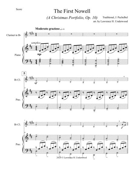 The First Nowell For Solo Clarinet Page 2