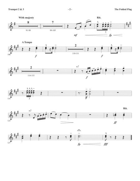 The Folded Flag Bb Trumpet 2 3 Page 2