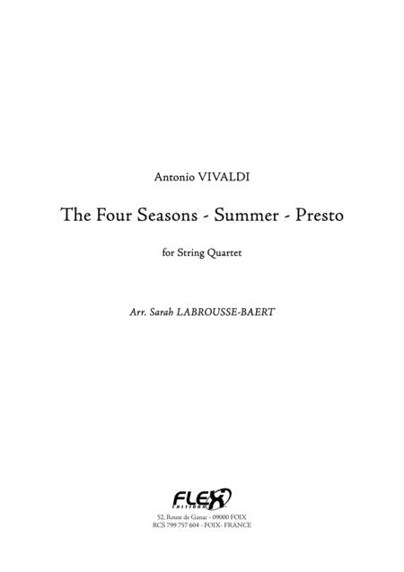 The Four Seasons Summer Presto Page 2