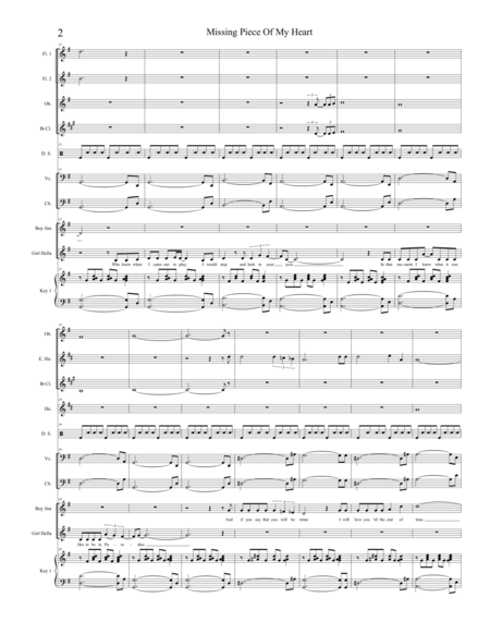 The Gift Of The Magi The Musical Full Score Page 2