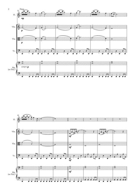 The Good The Bad And The Ugly Arranged For Flute Strings And Harp Page 2
