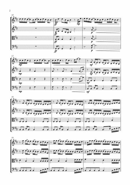 The Greatest Show For String Quartet Page 2
