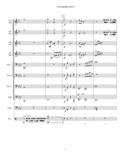 The Guardian Orch Brass Version Page 2