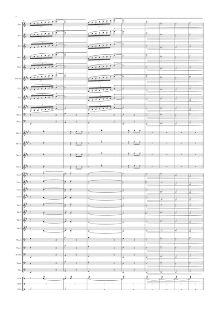 The Hajar Mountains March For Concert Band Page 2