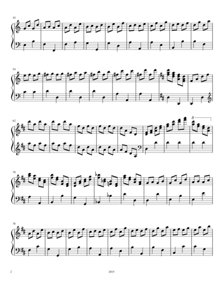 The Hawaiian Wedding Song For String Quartet Page 2