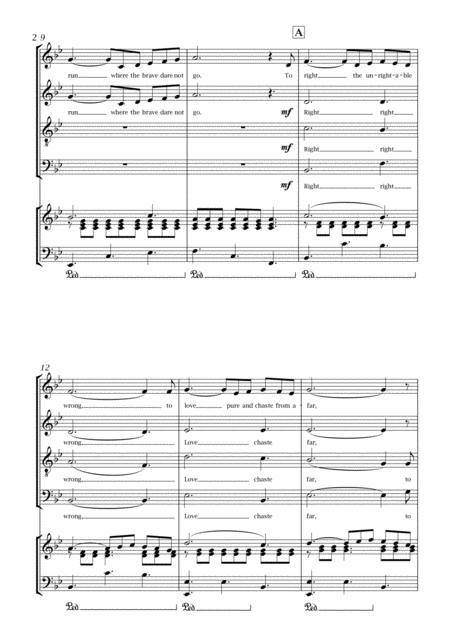 The Impossible Dream Arr Christopher Wormald Page 2