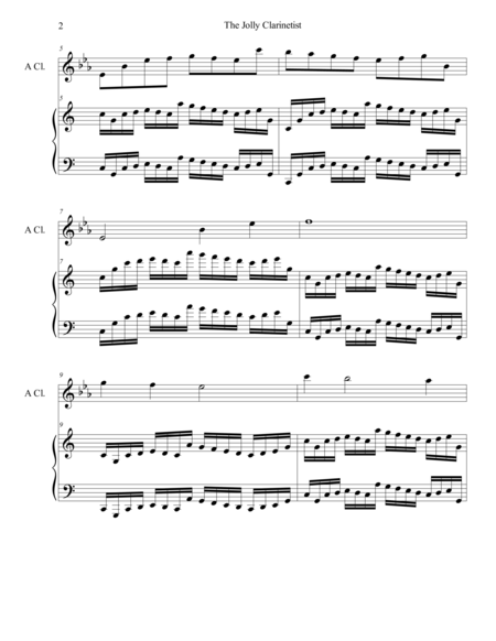 The Jolly Clarinetist Prelude Op 28 N0 1 Page 2