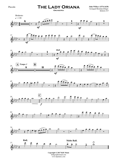 The Lady Oriana Orchestra Page 2
