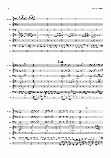 The Lions Royal March From Carnival Of The Animals By Saint Saens For Clarinet Duet Page 2