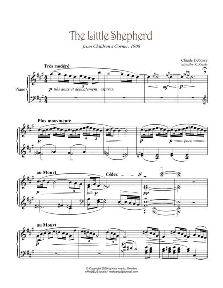 The Little Shepherd For Piano Solo Page 2